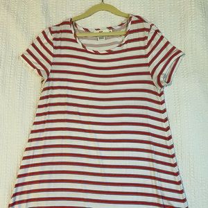 vineyard vines striped jersey knit dress